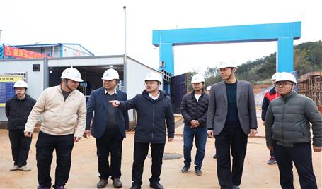 覃振華帶隊到項(xiàng)目開展第一季度安全生產(chǎn)質(zhì)量綜合大檢查