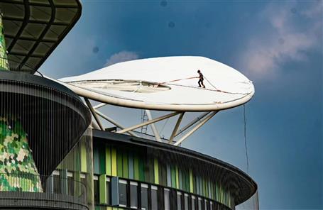 為信譽和市場而戰(zhàn)丨江蘇東臺會務(wù)綜合體建設(shè)紀實